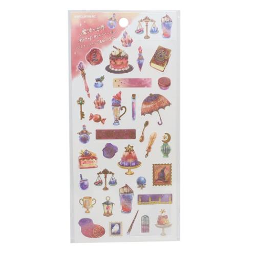 シールシート 〇〇好きのためのシール 魔法の世界 カミオジャパン