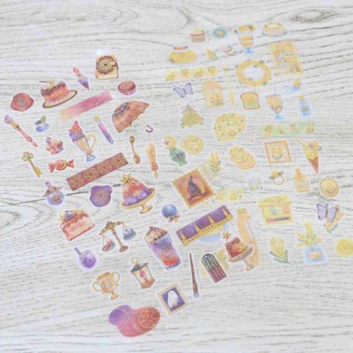 シールシート 〇〇好きのためのシール 魔法の世界 カミオジャパン