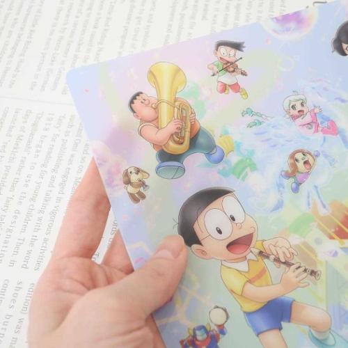 ドラえもん B5下敷き 藤子F不二雄 下敷き アニメキャラクター 映画ドラえもん テーマパーク カミオジャパン