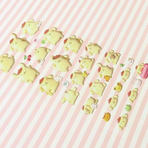 ポムポムプリン パフィーライクシール Puffy Like Seal サンリオ キャラクターシール キャラクター