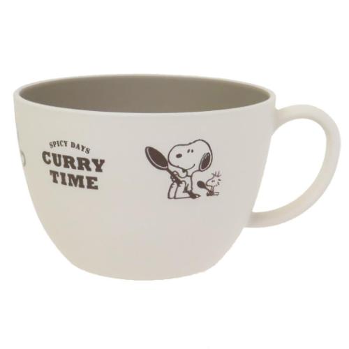 スヌーピー ピーナッツ キャラクター マグカップ スープカップ LET'S CURRY TIME