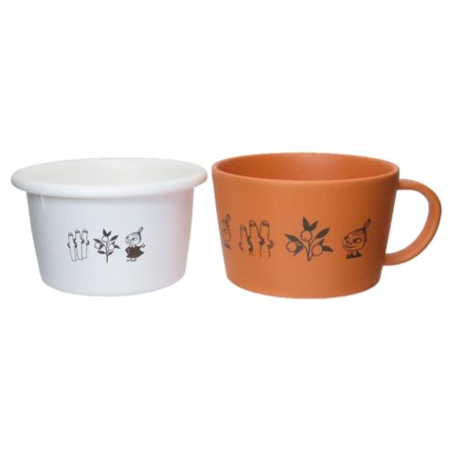 ムーミン マグカップ スープカップ＆カップ PLANTS GROW 北欧 カミオジャパン