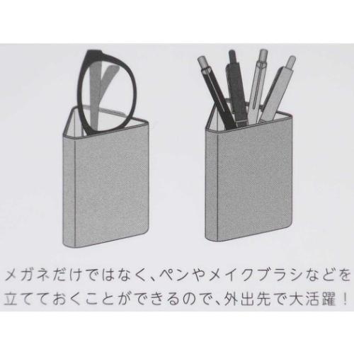 スヌーピー 卓上収納 折りたたみメガネスタンド 私のメガネ ピーナッツ カミオジャパン