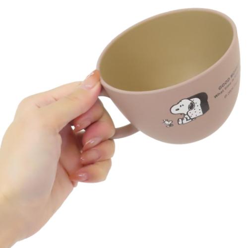 スヌーピー グッズ マグカップ キャラクター 樹脂製スープカップ パンとスヌーピー ピーナッツ