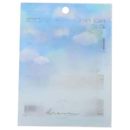 �N���A�t�F�C�X�p�b�N �V�[�g��ێ��p�b�N SECRET DREAM �J�~�I�W���p��