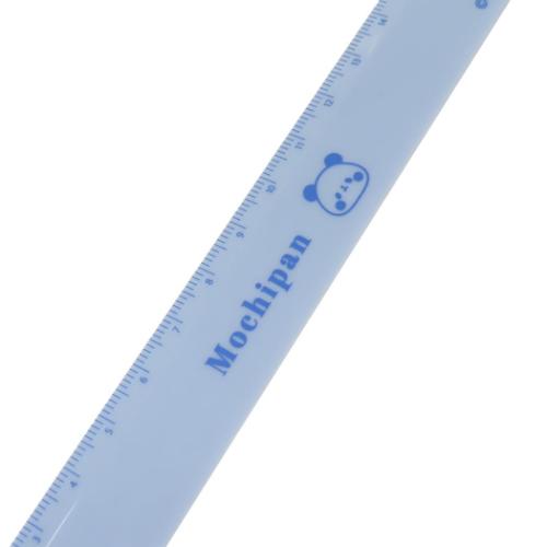 ものさし キーホルダー付き17cm定規 もちもちぱんだ カミオジャパン 新学期準備文具