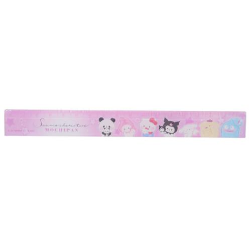 サンリオ×もちぱん ものさし スリム17cm定規 nui party サンリオ カミオジャパン 新学期準備文具