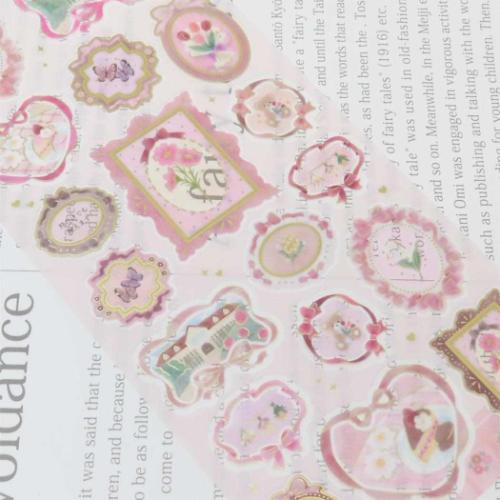 CADRE SEAL カードルシール シールシート フラワー カミオジャパン デコレーション 手帳デコ