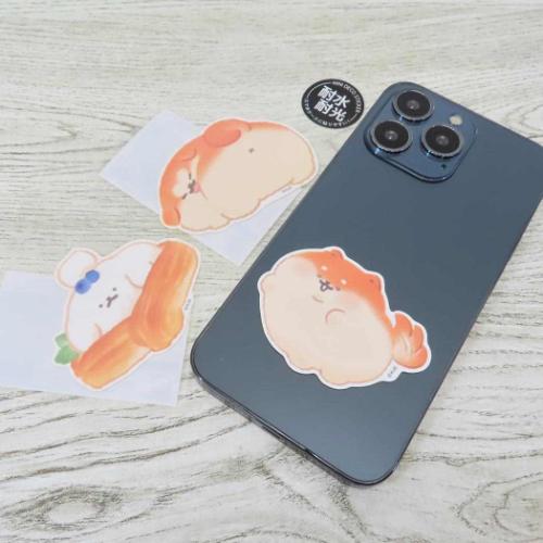 いーすとけん。 グッズ ダイカットシール キャラクター ミニデコステッカー おしり