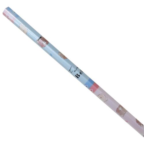 かきかた鉛筆 赤青 六角軸 フワペペ あかあおえんぴつ カミオジャパン 新入学 グッズ