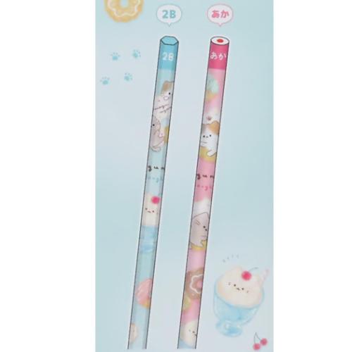 えんぴつ 新学期かきかたダース鉛筆 もぐにゃん 新入学 カミオジャパン