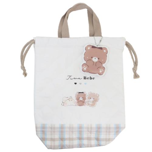 シューズバッグ シューズケース フワベベ 新入学 カミオジャパン 体育館靴かばん 新学期準備雑貨