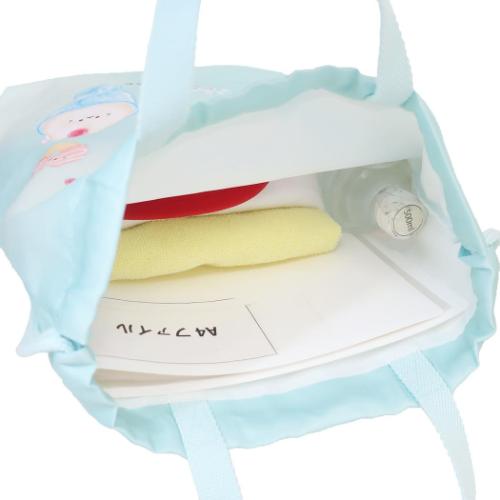 ナップサック 体操服バッグ もぐにゃん 新入学 カミオジャパン 新学期準備雑貨