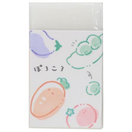 消しゴム ぽろころ まとまるくん消しゴム 新学期準備文具 かわいい