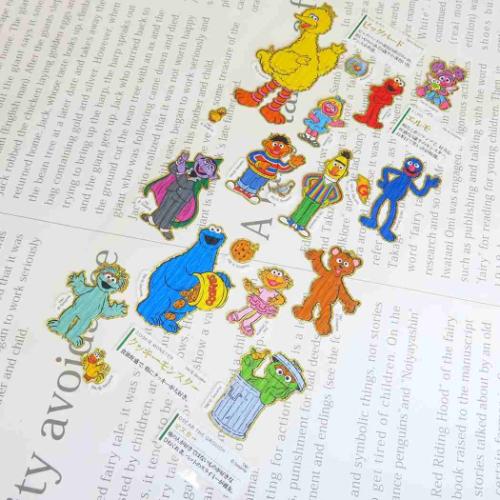 SESAME STREET（セサミストリート） キャラクター シールシート 大人の