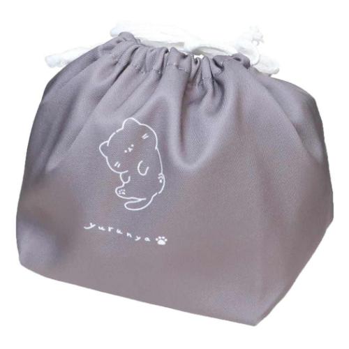 ランチ巾着 お弁当きんちゃくポーチ YURUNYA カミオジャパン 新学期準備