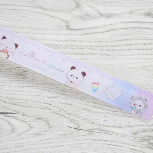 もちもちぱんだ グッズ ものさし かわいい 17cmスリム定規