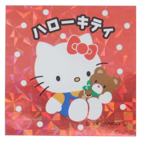 希少レア　ハローキティ　グッズコレクション　キラモリシール7アソート　2005 キデイランド一部店舗に「HELLO KITTY GOGO GAL collection」が登場