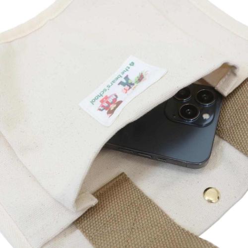 ポケットいっぱいミニトート ミニバッグ くまのがっこう プレゼントフォーミー カミオジャパン 手提げかばん