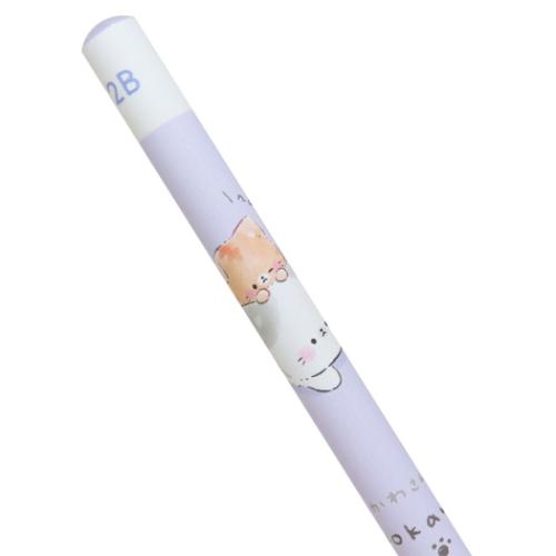 鉛筆2B おとなりさん 鉛筆 カミオジャパン もこかわさん グッズ