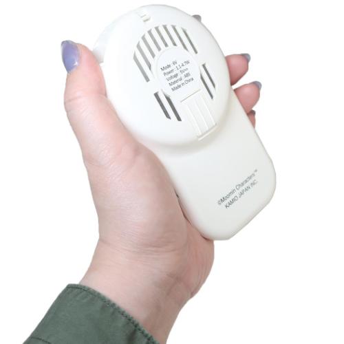 首掛けハンズフリーファン 携帯用扇風機 北欧 ムーミン ONE DAY カミオジャパン 熱中症対策 キャラクター