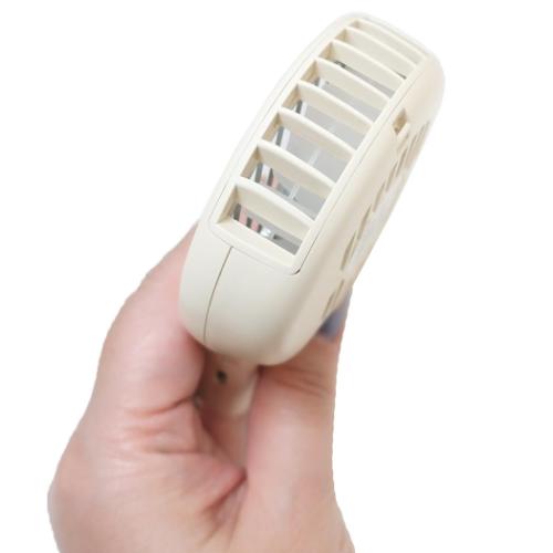 首掛けハンズフリーファン 携帯用扇風機 ムーミン 北欧 リトルミイとお花 カミオジャパン 熱中症対策