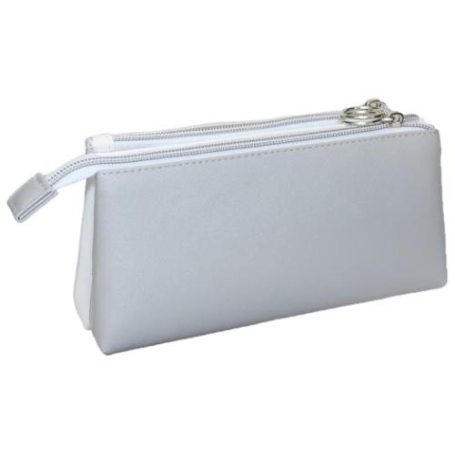 サンカクマルチペンケース ゆるにゃー ペンポーチ カミオジャパン リボンちらし グッズ