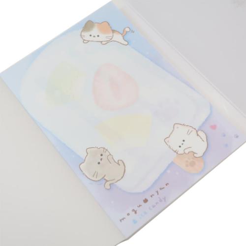 メモ帳 もぐにゃん ダイカットカバー付きメモ アイスキャンディ カミオ