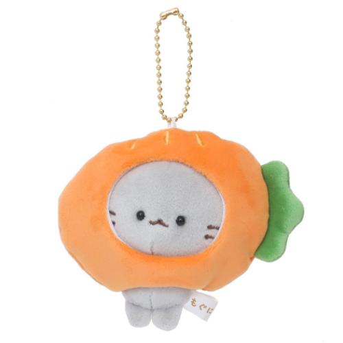 まねっこふれんずキーホルダー もぐにゃん マスコットキーホルダー カミオジャパン くろごま 爆買