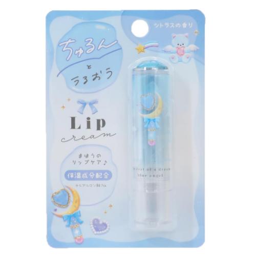 コスメ雑貨 ストーン付きリップ エクランウルー BLUE ANGEL カミオジャパン リップクリーム
