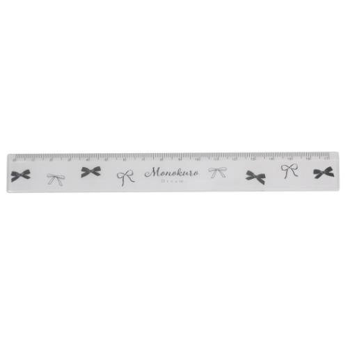 スリム17cm定規 BLANOIR ものさし カミオジャパン MONOKURO DREAM グッズ