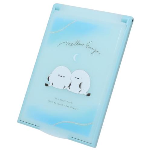 手鏡 MELLOW ENAGA カードミラーS カミオジャパン コンパクトミラー