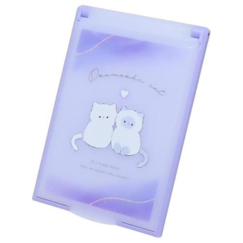 カードミラーS OSUMASHI CAT 手鏡 カミオジャパン