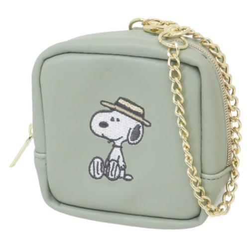 スヌーピー キャラクター ミニポーチ マルチミニポーチ SUNDAY PEANUTS