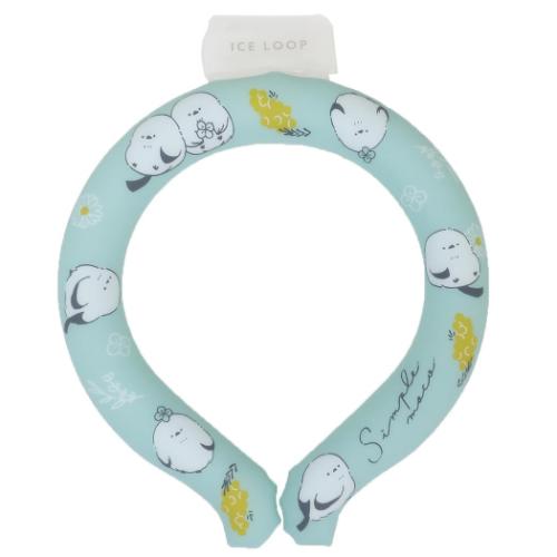 アイスループ ICE LOOP ずっとシマエナガ 夏用クールネック カミオジャパン Sサイズ