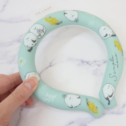 アイスループ ICE LOOP ずっとシマエナガ 夏用クールネック カミオジャパン Sサイズ