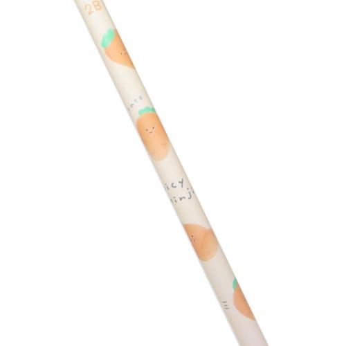 鉛筆2B ジューシーなおやさい えんぴつ カミオジャパン にんじん タテ グッズ