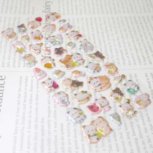 もちもちぱんだ パールジュエリーシール シールシート