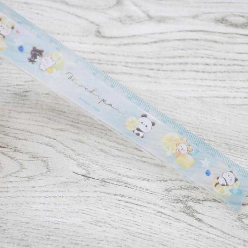もちもちぱんだ スリム17cm定規 ものさし れもん かわいい