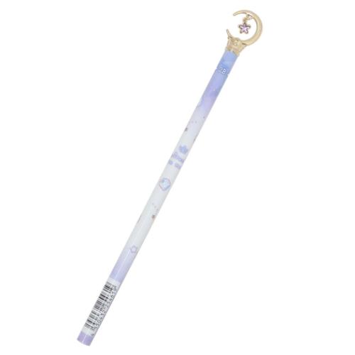 えんぴつ ミラクルアラモード トゥインクルムーン鉛筆2B パープル カミオジャパン