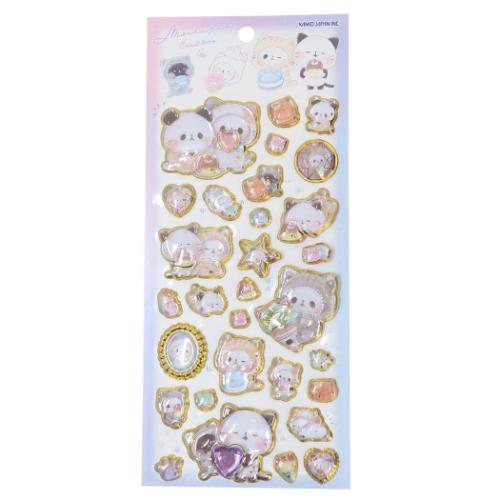 もちもちぱんだ グッズ シールシート かわいい キラリンジュエルシール