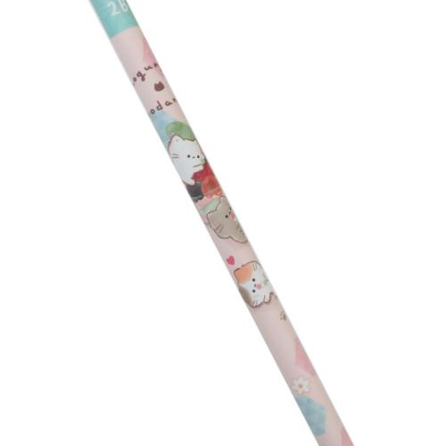 えんぴつ もぐにゃん 鉛筆2B おだんご 新学期準備文具 かわいい