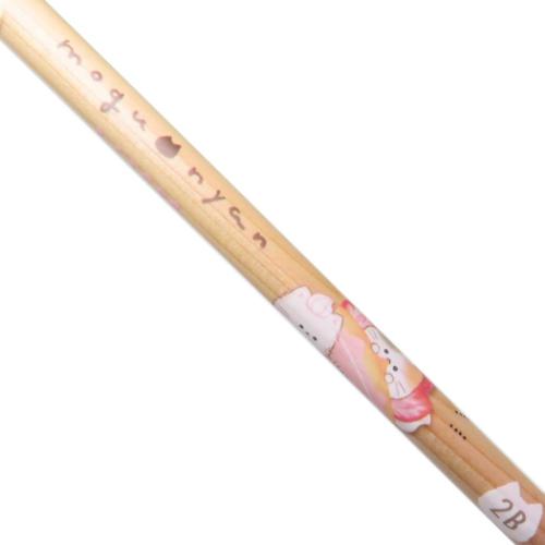 鉛筆 もぐにゃん 木のえんぴつ2B クレープ 新学期準備文具 かわいい