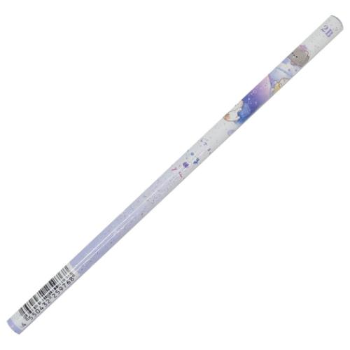 鉛筆 ラメ入りえんぴつ2B もぐにゃん ナイトソーダ カミオジャパン 新学期準備文具