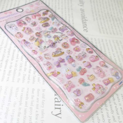 シールシート プチドロップステッカー ももいろどろっぷ カミオ