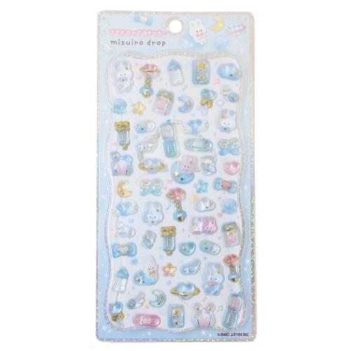シールシート プチドロップステッカー みずいろどろっぷ カミオ