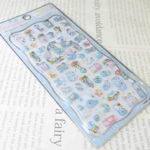 シールシート プチドロップステッカー みずいろどろっぷ カミオ