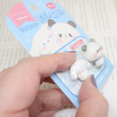 消しゴム マスコット消しゴムセット サンリオxもちぱん シナモロール
