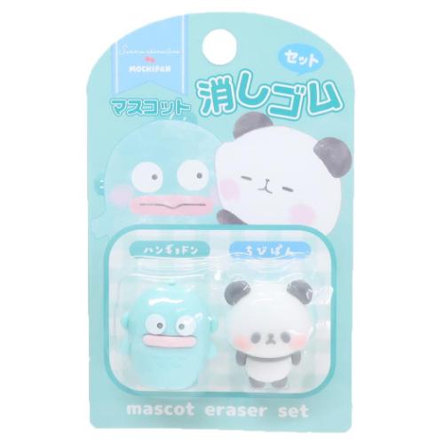 サンリオxもちぱん グッズ 消しゴム キャラクター マスコット消しゴムセット ハンギョドン