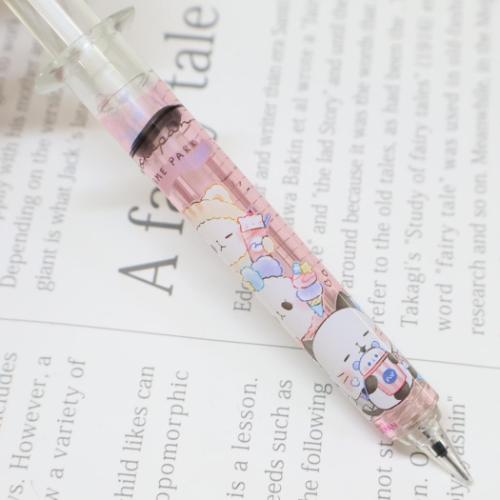シャーペン 注射器型シャープ もちもちぱんだ 遊園地スイーツ カミオ
